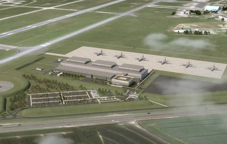 Base 105 – Évreux (27) — réalisation ALBYR Structures