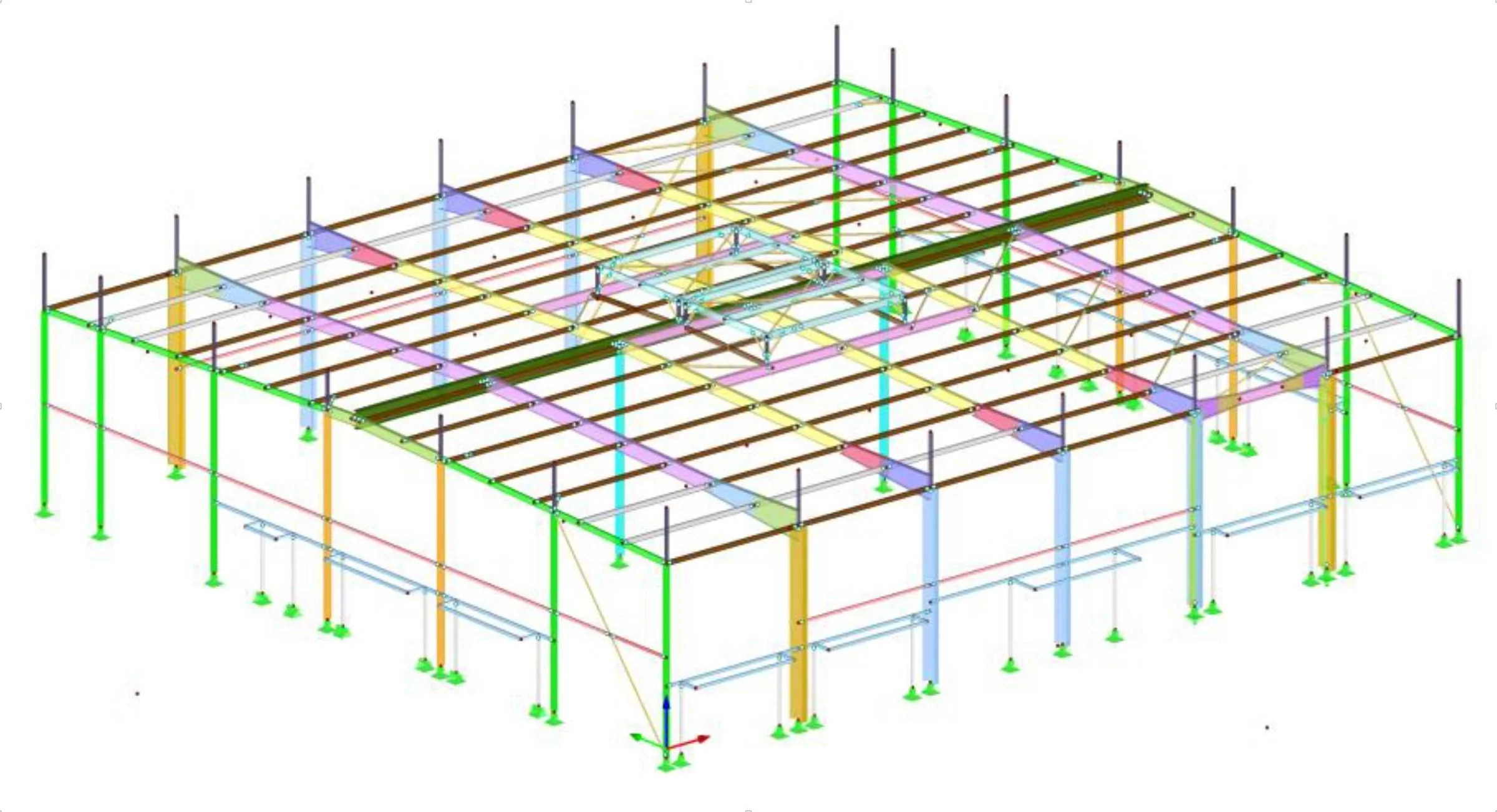 Bâtiment restaurant (77) — exécution par ALBYR Structures